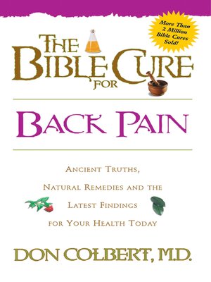 cover image of The Bible Cure for Back Pain